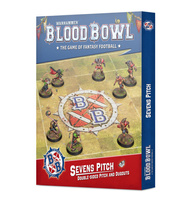Blood Bowl Sevens Pitch: Double-sided Pitch and Dugouts