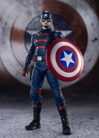 The Falcon and the Winter Soldier S.H. Figuarts Action Figure Captain America (John F. Walker) 15 cm