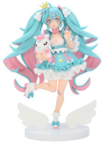 Hatsune Miku Tenitol PVC Statue Yumekawa Princess 21 cm