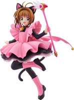 [PRZEDSPRZEDAŻ] Cardcaptor Sakura Pop Up Parade PVC Statue Sakura Kinomoto: Black Cat Costume Ver. L Size 22 cm