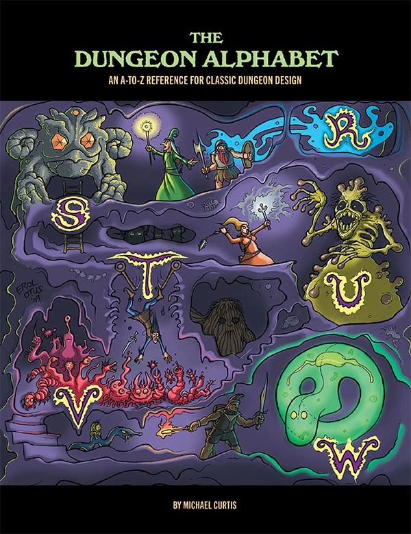 Dungeon Lettering The Dungeon Alphabet – Fifth Printing | RPG według mechaniki ...