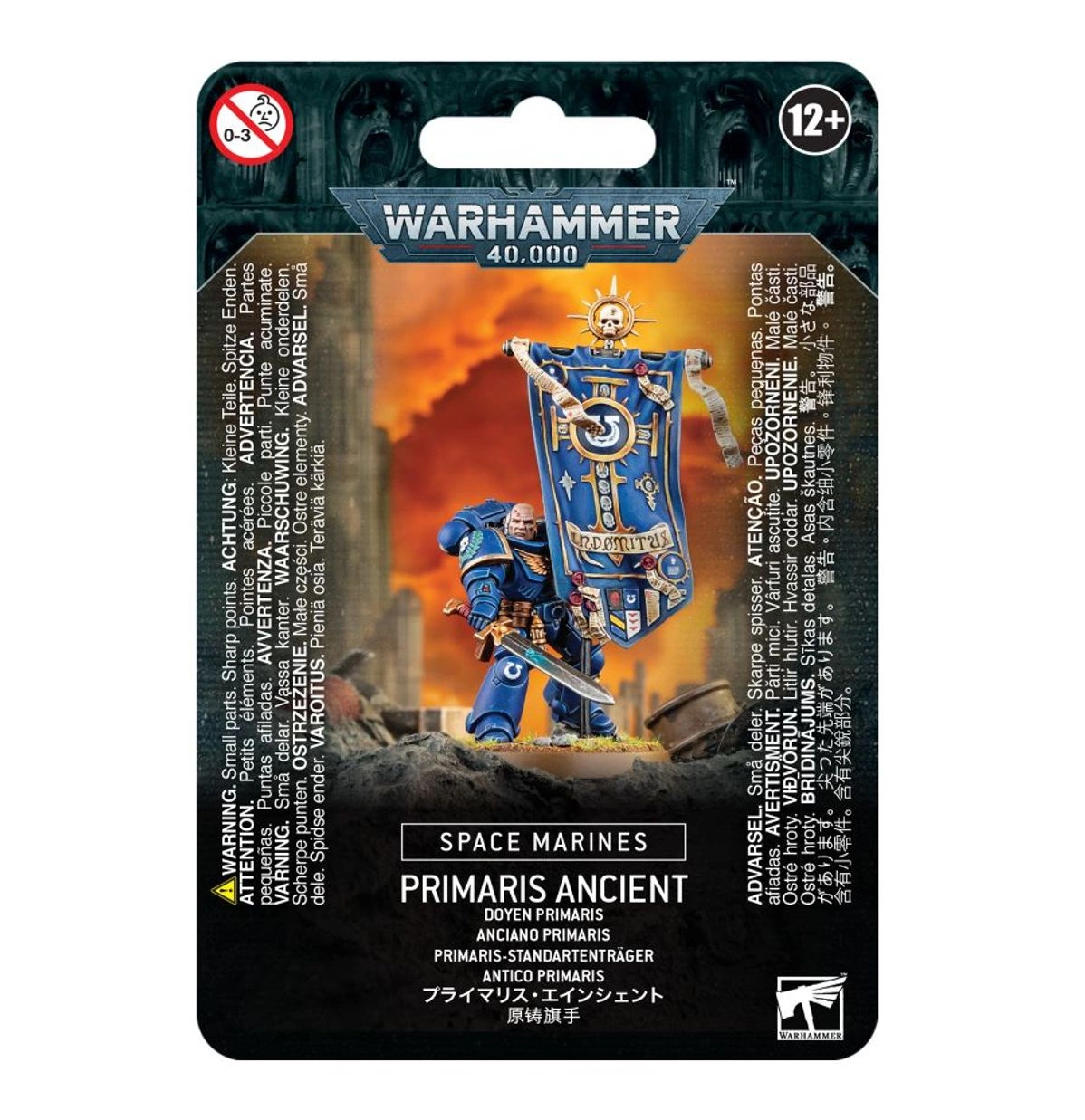 Warhammer 40K - Chapelain Space Marine En Armure Terminator (Édition 2023) - Figurine à Assembler