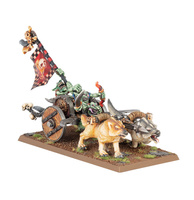 The Old World Orc and Goblin Tribes: Goblin Wolf Chariot