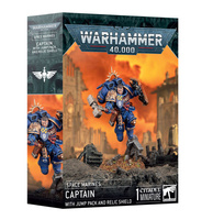 Warhammer 40.000: Space Marines Captain with Jump Pack and Relic Shield