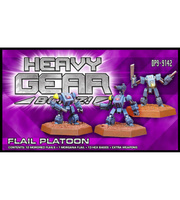 Heavy Gear Blitz! - CEF FLAIL Platoon Pack