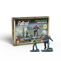 Fallout Miniatures: Super Mutants Tabitha and Raul