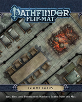 Pathfinder 2e - Flip-Mat: Giant Lairs