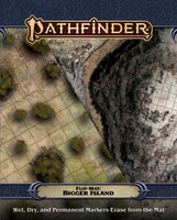 Pathfinder II - Flip-Mat: Bigger Island