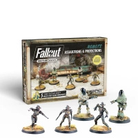 Fallout Miniatures:  Robots Assaultrons & Protectrons