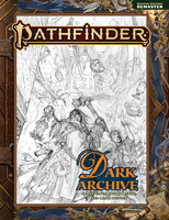 [PRZEDSPRZEDAŻ] Pathfinder Dark Archive Remastered Sketch Cover