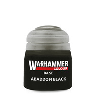 Warhammer Colour Base: Abaddon Black
