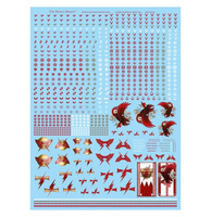 Warhammer The Horus Heresy: Legiones Astartes White Scars Legion Transfer Sheet