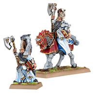 The Old World Empire of Man: Warrior Priests of Ulric on Foot & Mounted