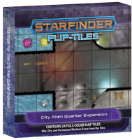 Starfinder Flip-Tiles: City Alien Quarter Expansion