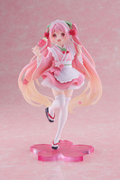 [PRZEDSPRZEDAŻ] Hatsune Miku PVC Statue Newley Written Sakura Miku Japanese Cafe Ver. Reissue 18 cm