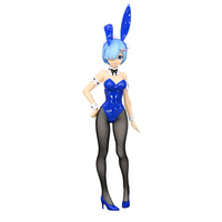 Re:Zero BiCute Bunnies PVC Statue Rem Blue Color Ver. 30 cm