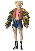 Birds Of Prey MAF EX Action Figure Harley Quinn Caution Tape Jacket Ver. 15 cm