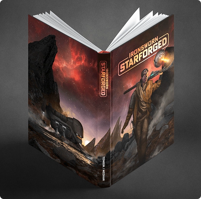 Ironsworn Deluxe Edition RPG według mechaniki \ PbtA RPG