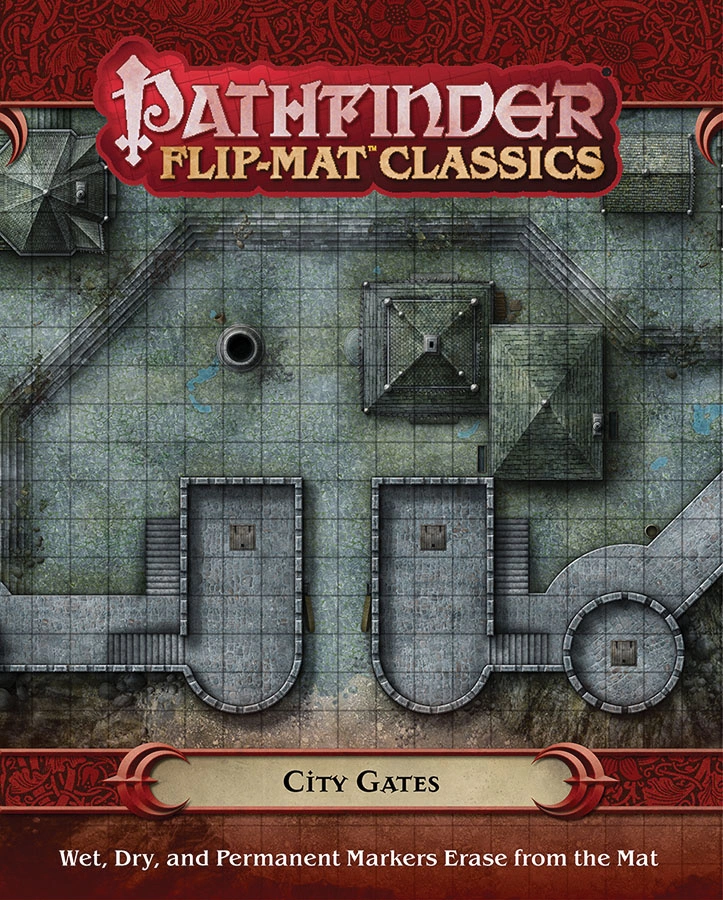 Gate Pathfinder Pathfinder Flip-Mat Classics: City Gates | RPG według mechaniki ...