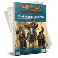 [PRZEDSPRZEDAŻ] Warhammer the Old World RPG: Game Character Sheet Pad