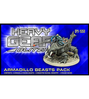 Heavy Gear Blitz! - NuCoal Armadillo Beast With Rider Squad Pack