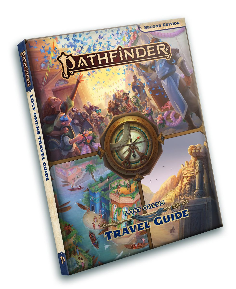Pathfinder II Lost Omens Travel Guide RPG Po Angielsku P Pathfinder II Lost Omens Travel Guide RPG Po Angielsku P