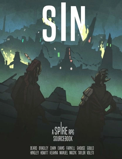 Sins RPG: Game Master's Screen  RPG po angielsku \ S \ Sins RPG