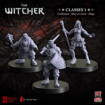 The Witcher RPG Classes 1 – Craftsman, Man-at-Arms, Mage