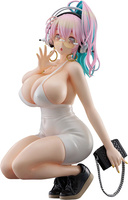 [PRZEDSPRZEDAŻ] Super Sonico Pop Up Parade PVC Statue Super Sonico: 15th Mini Dress Ver. L Size 20 cm