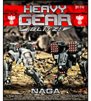 Heavy Gear Blitz! - Southern Naga Strider + Custom Pack