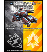 Heavy Gear Blitz! - Peace River Hyena II / Dark Hyena II Strider Ground Mode