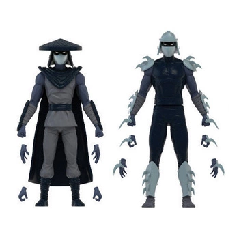Teenage Mutant Ninja Turtles BST AXN Action Figure 2-Pack Shadow Shredder & Elite Foot Soldier SDCC Exclusive 13 cm