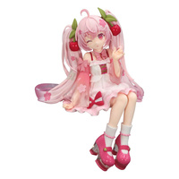 [PRZEDSPRZEDAŻ] Hatsune Miku Noodle Stopper PVC Statue Sakura Miku 2025 Wink Ver. 14 cm