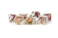 Różane kości 16 mm - Rose Dice 16mm Resin Poly Dice Set