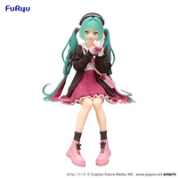 [PRZEDSPRZEDAŻ] Hatsune Miku Noodle Stopper PVC Statue Autumn Date Pink Color Ver. 14 cm