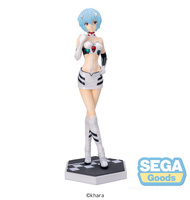 Evangelion Luminasta PVC Statue Evangelion Racing Rei Ayanami Pit Walk 21 cm