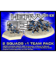 Heavy Gear Blitz! - NuCoal Infantry 2 Squads +1 Team Pack