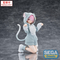 [PRZEDSPRZEDAŻ] Re:Zero Starting Life in Another World Yumemirize PVC Statue Ram Mofumofu Pack 11 cm