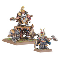 The Old World Dwarfen Mountain Holds: Dwarf Lords with Shieldbearers