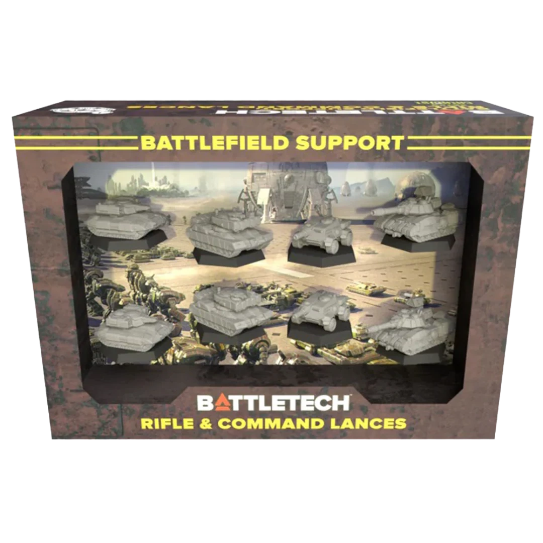 Battletech Battlefield Support Rifle & Command Lances | Gry Bitewne ...