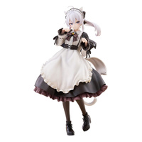 [PRZEDSPRZEDAŻ] Wandering Witch: The Journey of Elaina F:NEX PVC Statue 1/7 Elaina Maid costume with cat ears Ver. 24 cm