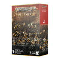 Age of Sigmar: Spearhead Orruk Warclans Ironjawz Bigmob