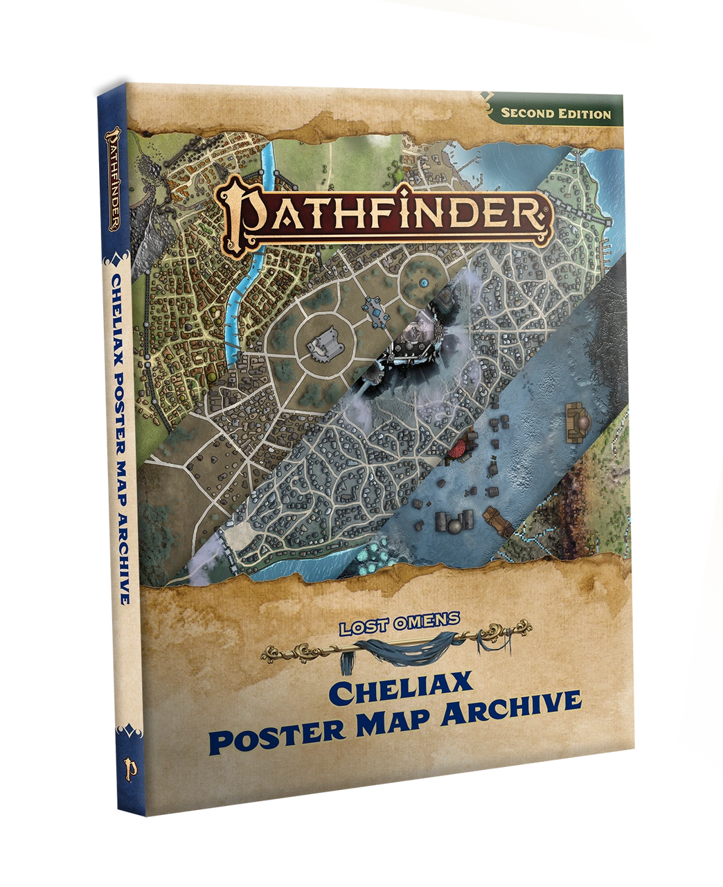 [PRZEDSPRZEDAŻ] Pathfinder Lost Omens Cheliax Poster Map Archive | RPG ...