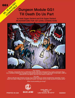 Gaxland module GG1: Till Death Do Us Part