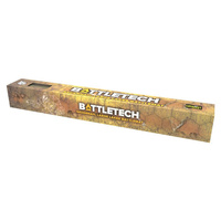 Battletech Battlemat Savannah: Large Lakes & Box Canyon