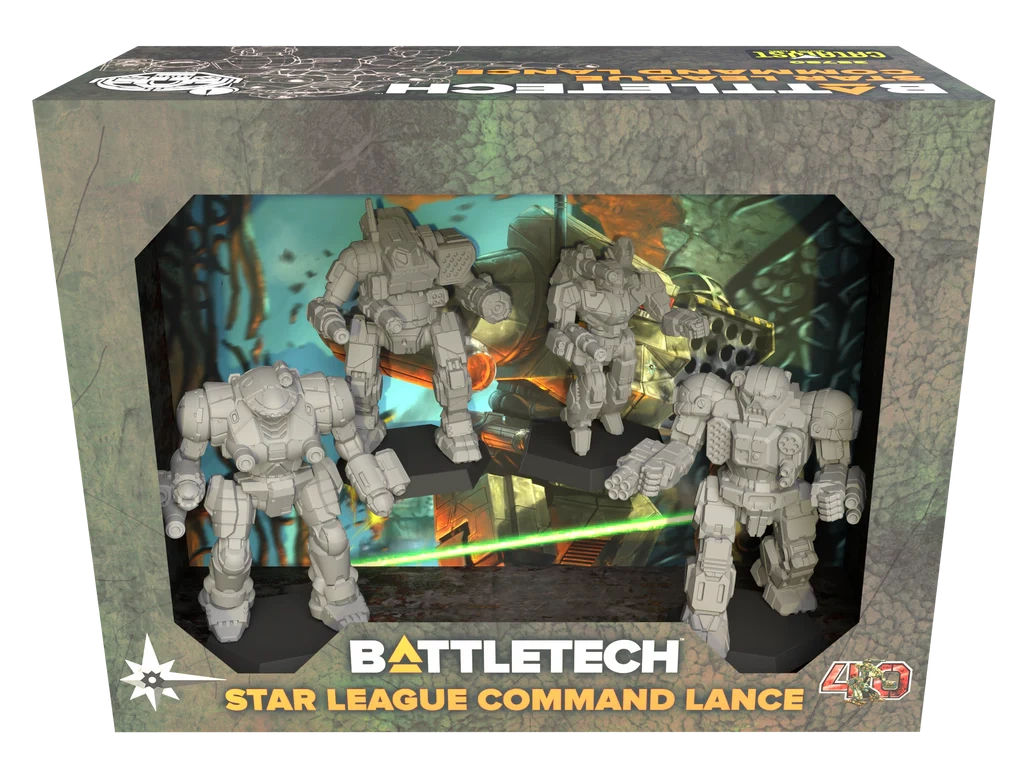 Battletech Star League Command Lance | Gry Bitewne / Figurki do RPG ...
