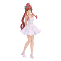 [PRZEDSPRZEDAŻ Doki Doki Literature Club! Pop Up Parade PVC Statue Monika: White Dress Ver. 18 cm