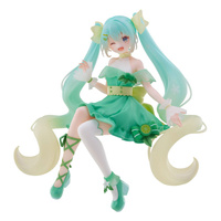 [PRZEDSPRZEDAŻ] Hatsune Miku Noodle Stopper PVC Statue Hatsune Miku Lime Ver. 14 cm