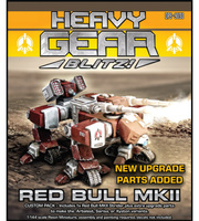 Heavy Gear Blitz! - Peace River Red Bull MkII Strider Custom Pack