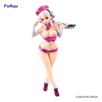 Super Sonico Special PVC Statue Super Sonico Military 18 cm